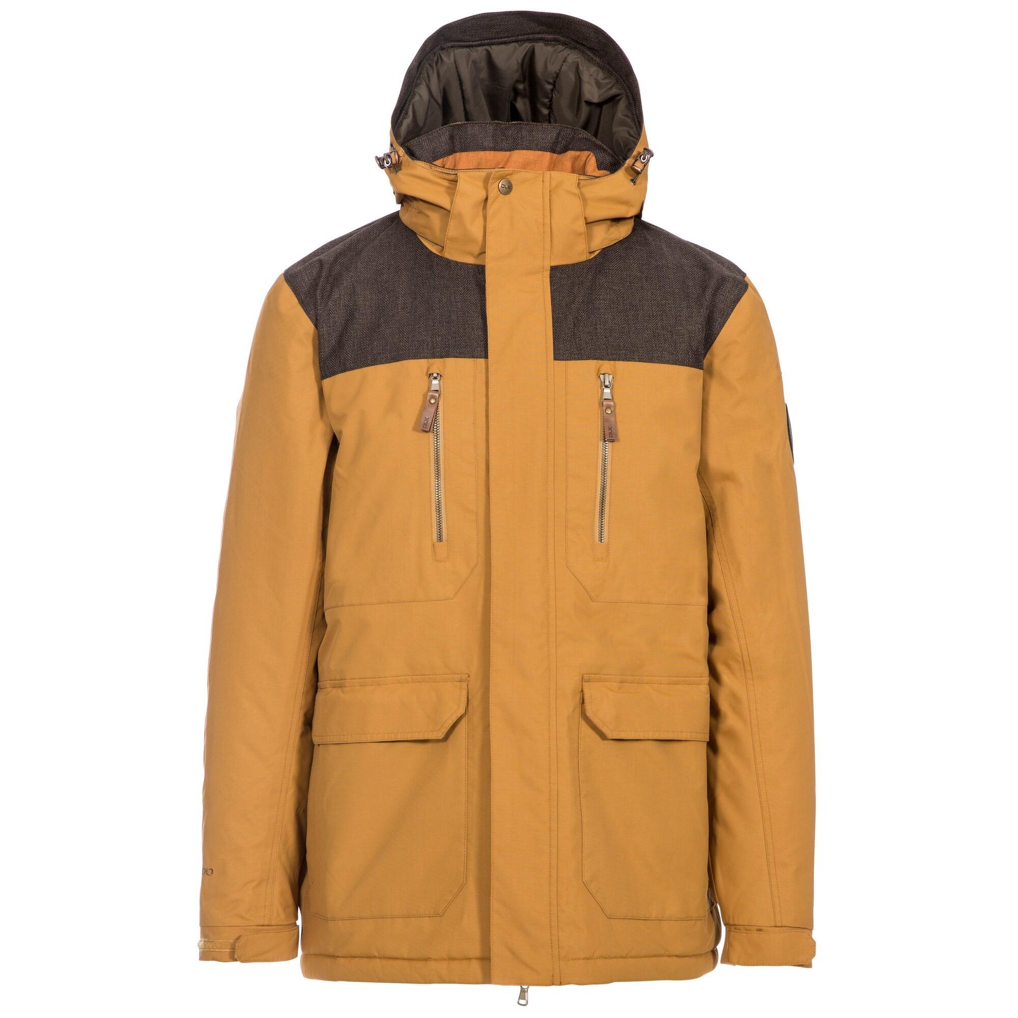 ROCKWELL Men's Waterproof Jacket (Dark Beige)