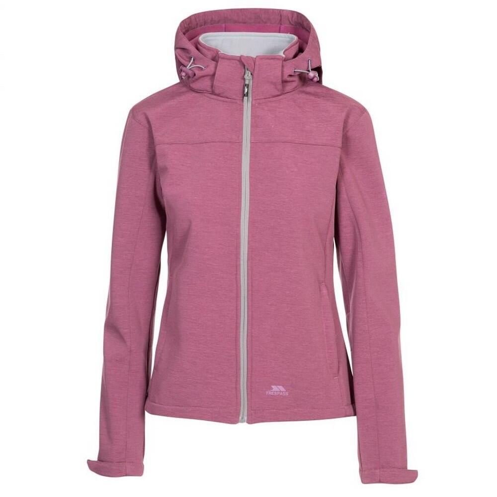 Giacca softshell impermeabile LEAH da donna (Rosa)