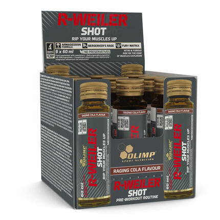 Pre-workout en shot - Redweiler Shot - Cola Enragé
