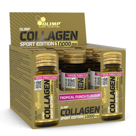 Collagène - Collagen Sport Edition Shot - Punch Tropical Pack de 9