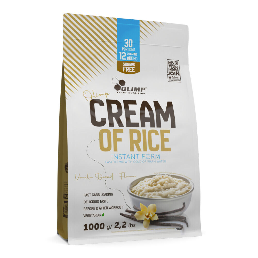 Olimp Sport - Crème De Riz - Cream Of Rice - Délice De Vanille 1000g - Crème Énergétique - Decathlon