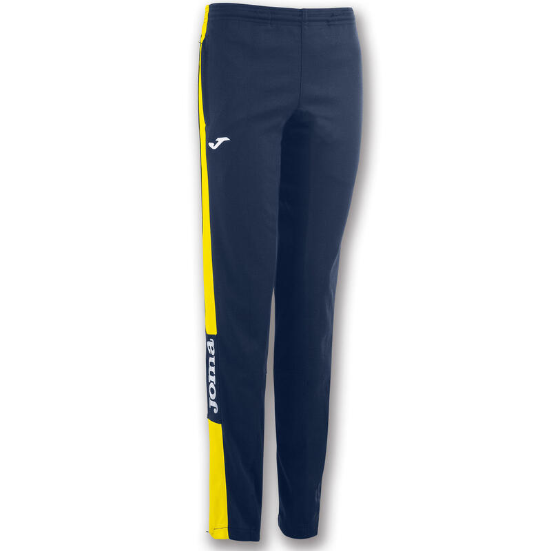 Pantalon Football Femme Joma Championship IV Bleu Marine