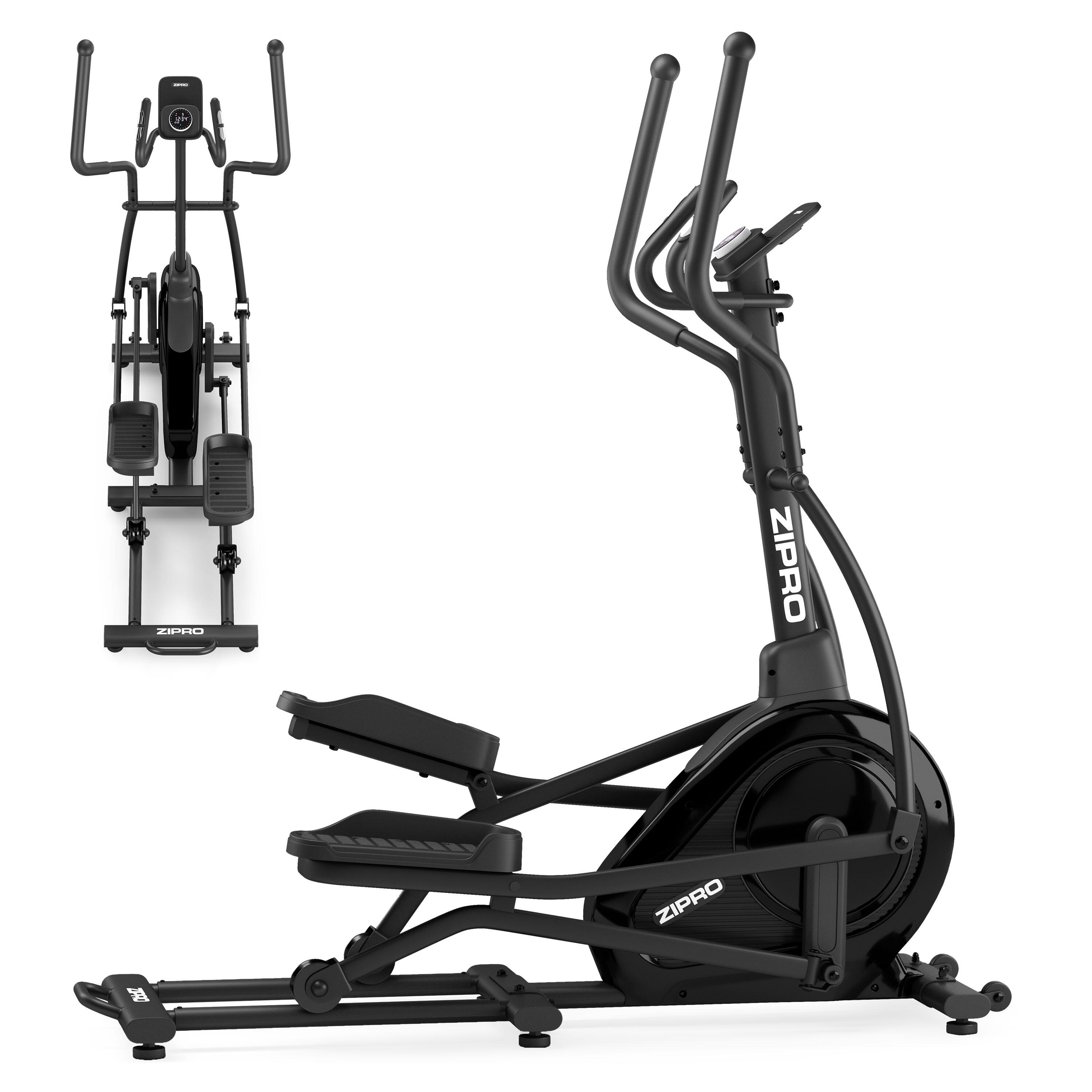 ZIPRO Bicicleta elíptica electromagnética Zipro Session conectada Kinomap