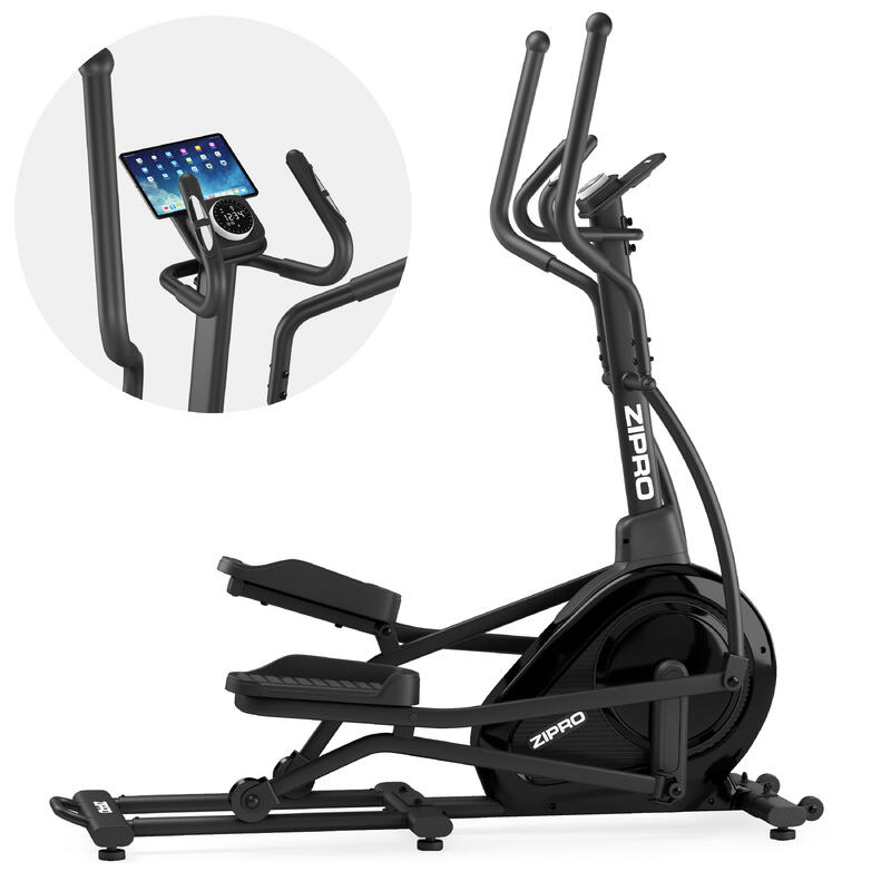Bicicleta eliptică electromagnetica Zipro Dunk conectat Kinomap