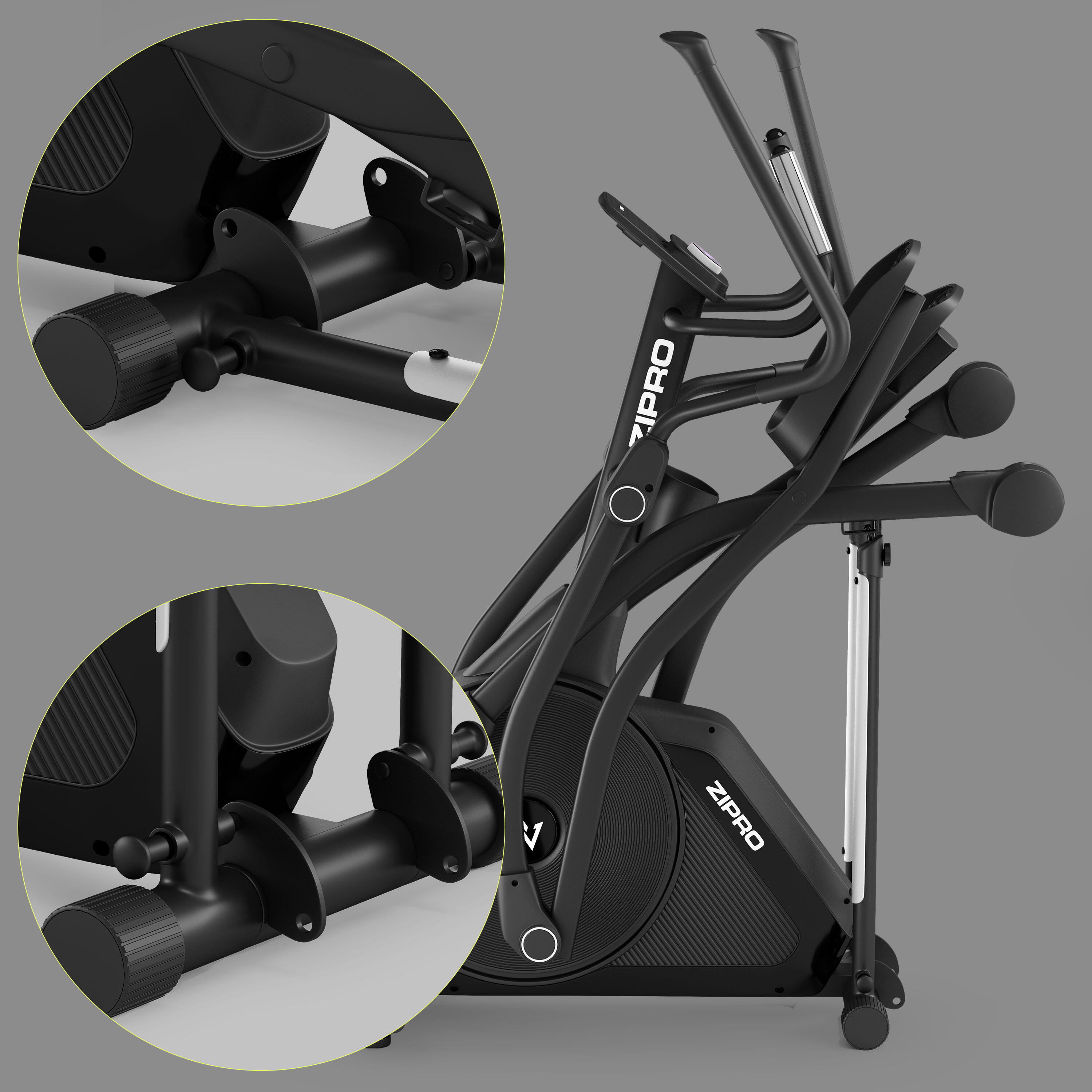 Trenażer eliptyczny Mission crosstrainer elektryczno-magnetyczny 3/8