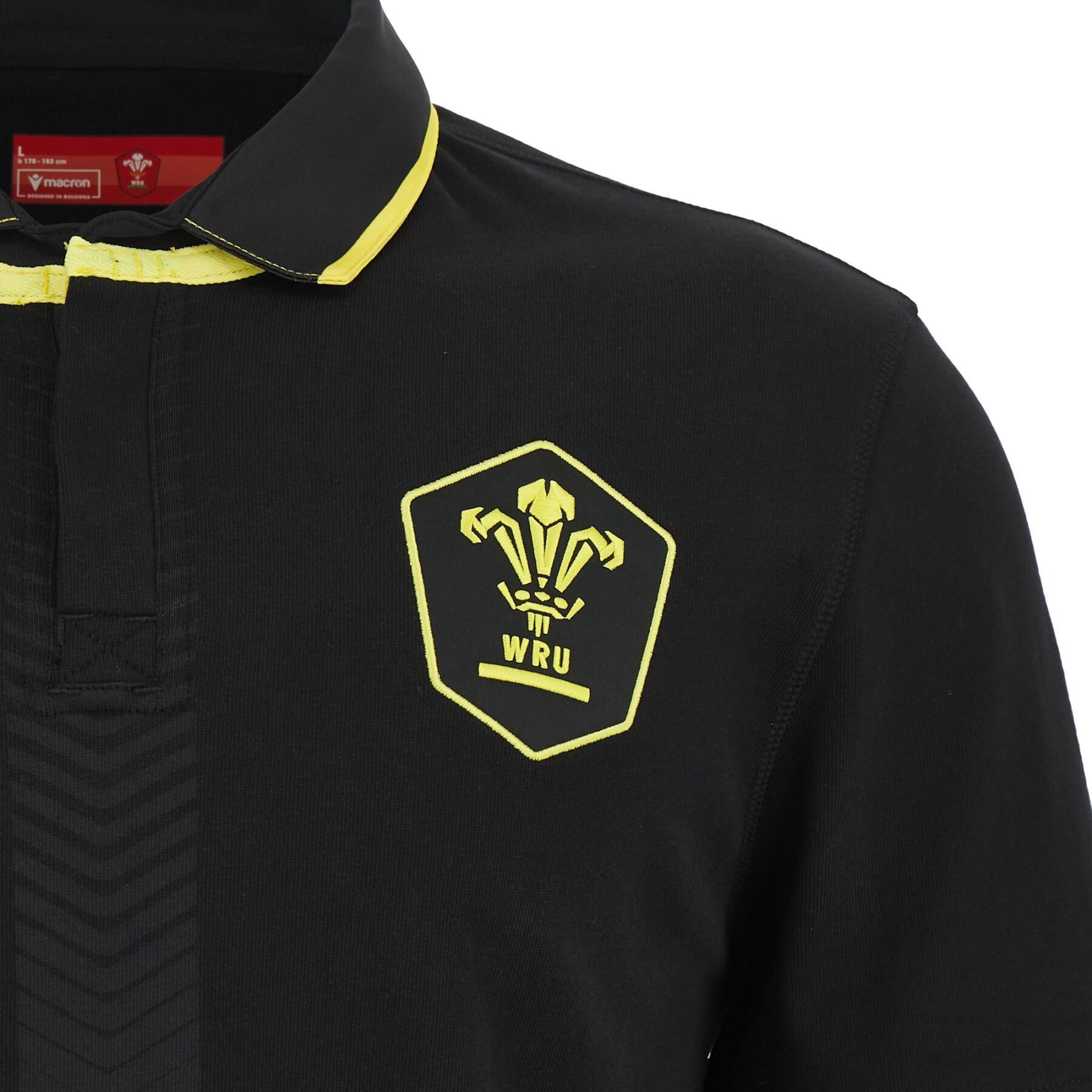 Macron Wales WRU M23/24 AWAY 6 Nations Rugby Shirt 2/4
