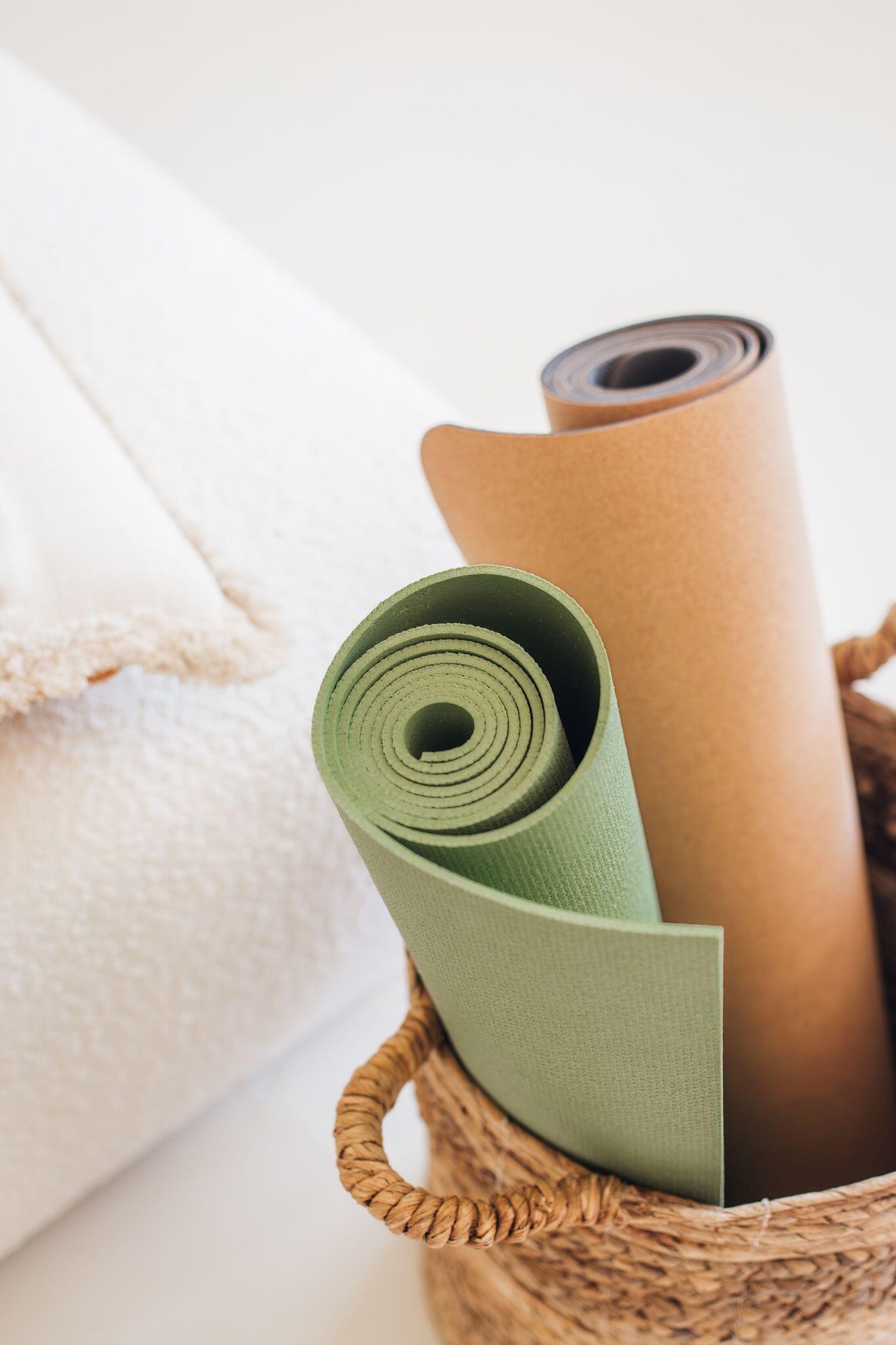 Lotus Yogamat travel olijfgroen 2/5