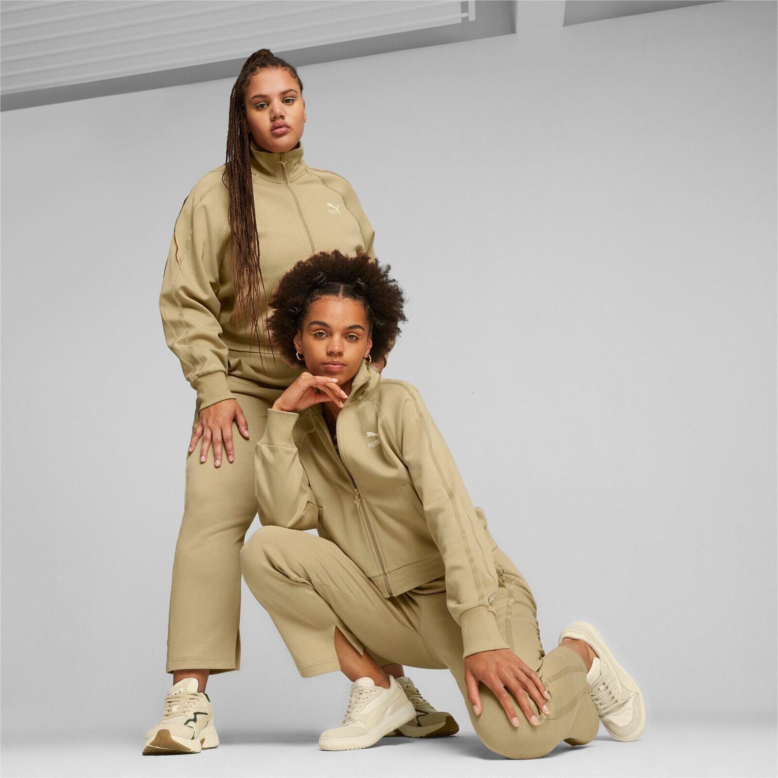 Veste Puma T7 Track Jacket, Beige, Femmes 5/5