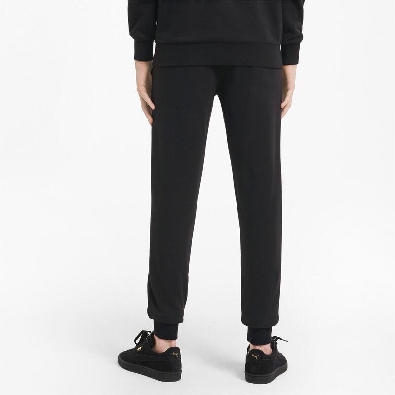 Pantaloni barbati Puma Classics Cuffed, Negru