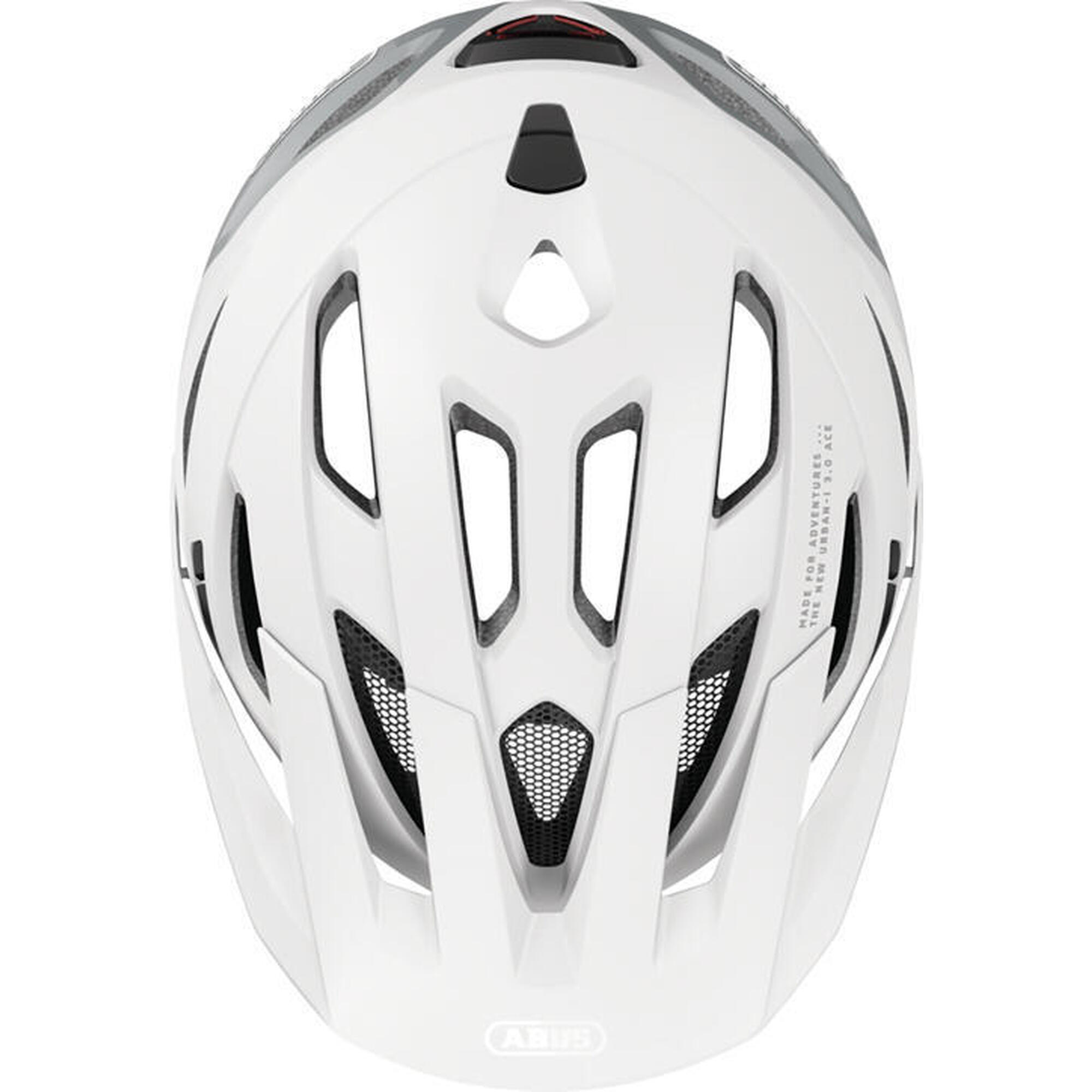 ABUS Casque de vélo de ville "Urban-I 3.0 Ace", blanc