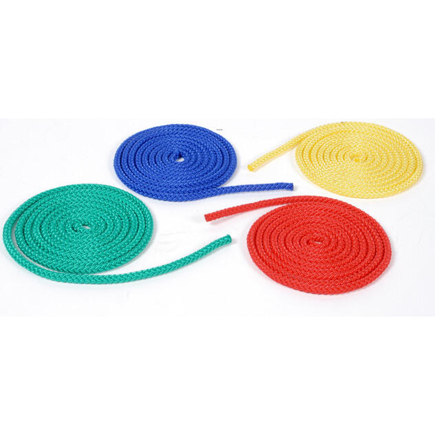 3m nylon skipping ropes Sporti (x4)