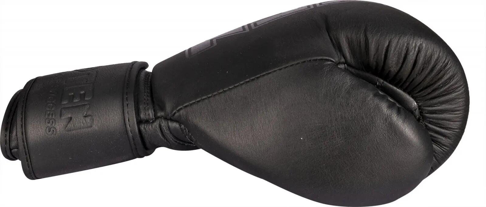 Mănuși de box "Black'n'Black", Top Ten, Negru, 14oz 6/7