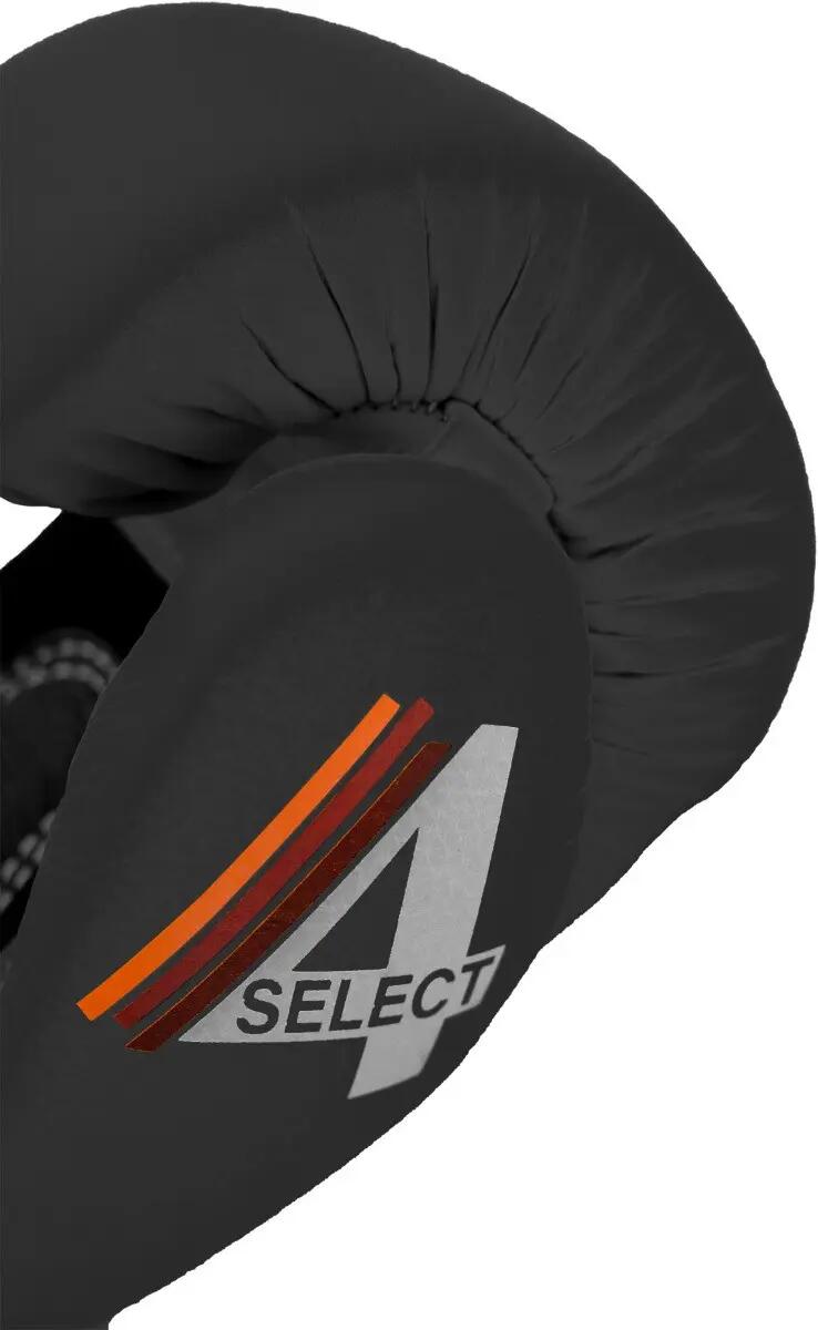 Manusi box 4select din piele, Top Ten, Negru, 10 oz 4/4