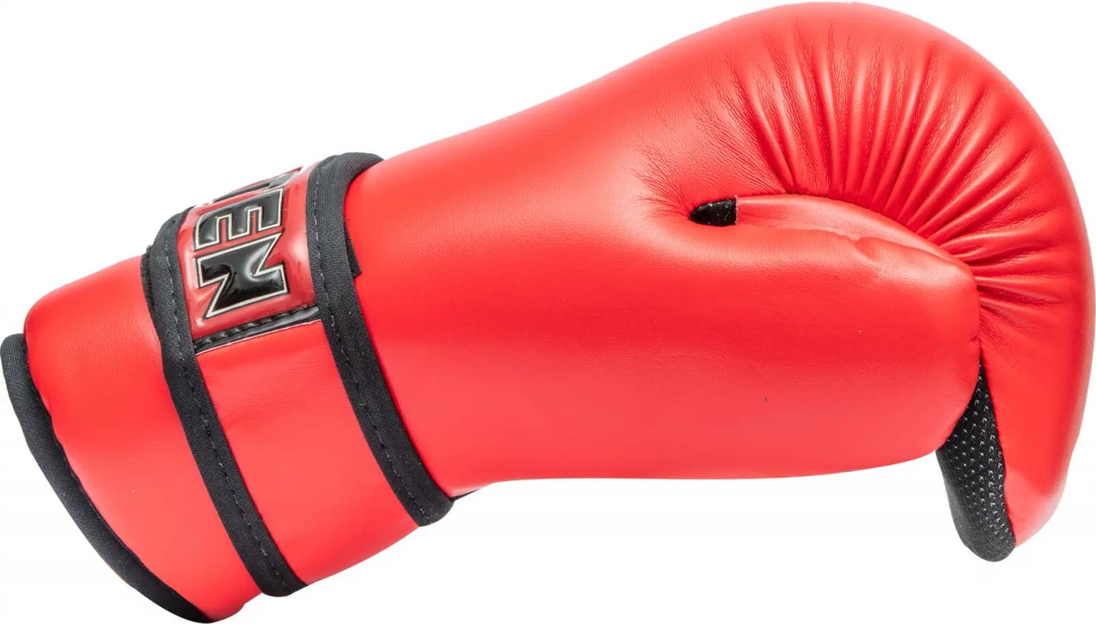 Manusi de kick-boxing, "Point Fighter", aprobate WAKO, Top Ten, Rosu, L 4/6