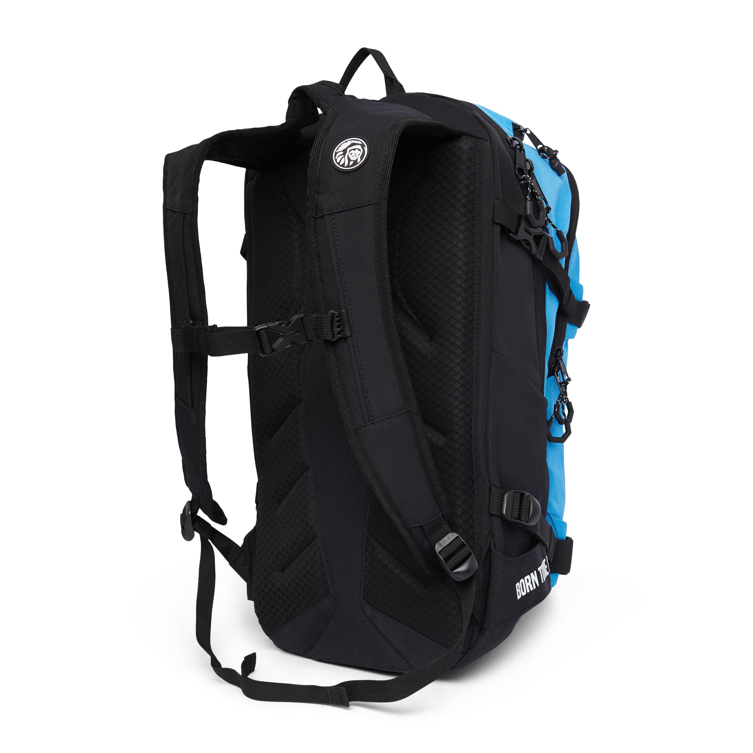 Unisex senderismo viaje mochila 30L resistente y acolchada Atlas Azul 4/7