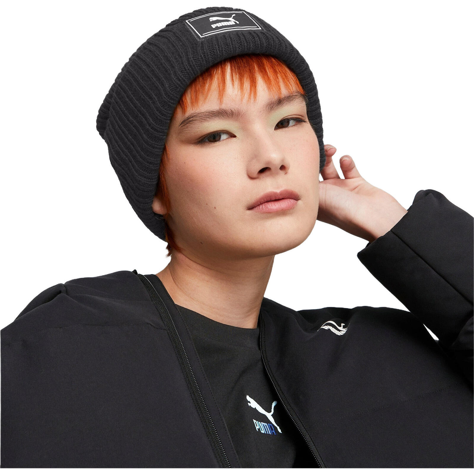 PUMA Boon Puma Prime Ws Cuff Trend Beanie, Zwart, Uniseks