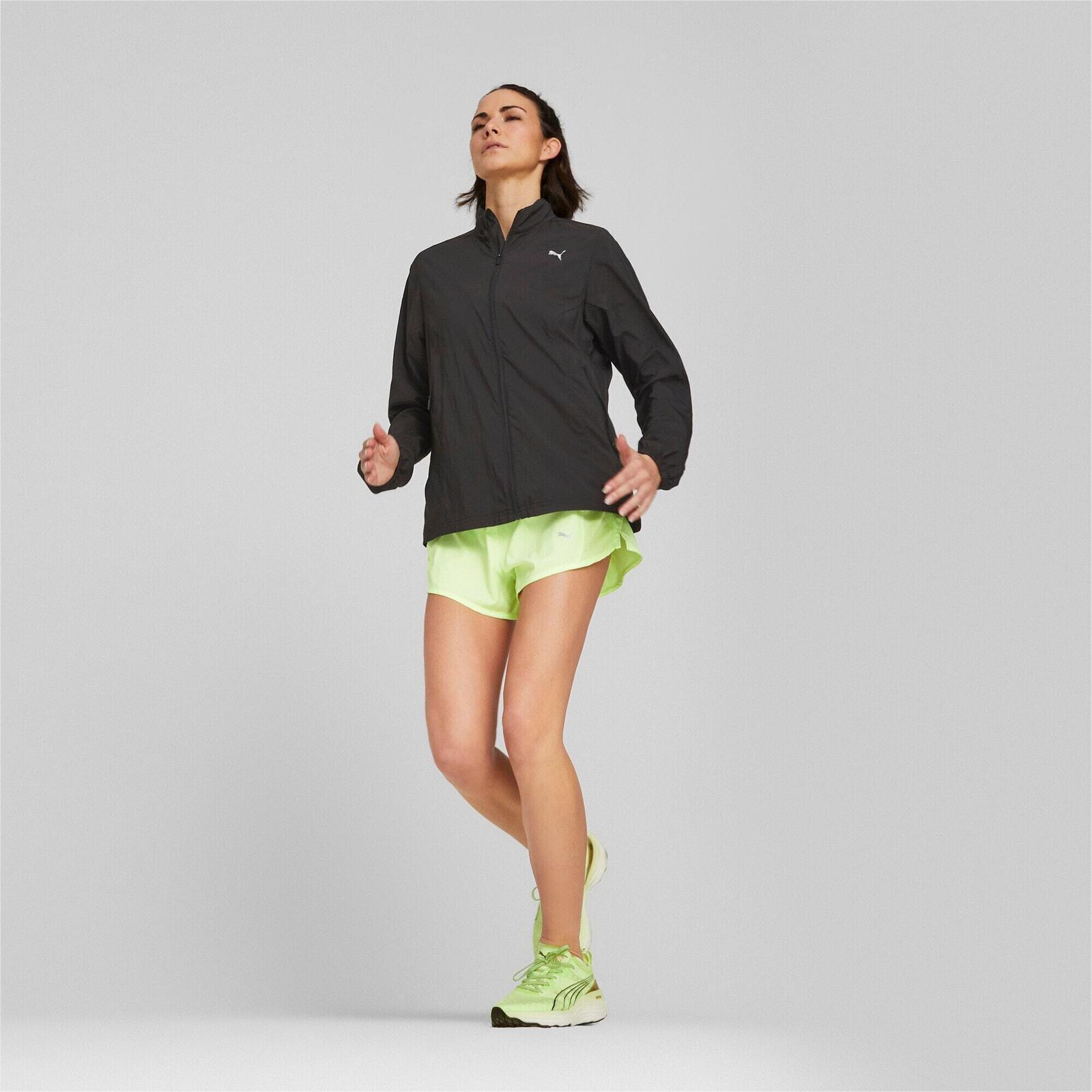 Veste Puma RUN FAVORITE WOVEN JACKET, Noir, Femmes 2/5