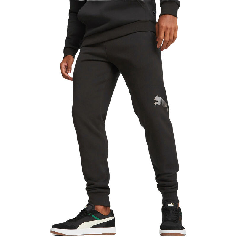 Nadrág Puma Ess Logo Lab Sweatpant, Fekete, Férfiak