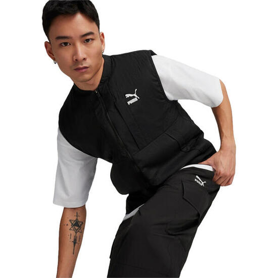 Chaleco Puma Classics Vest, Negro, Hombre