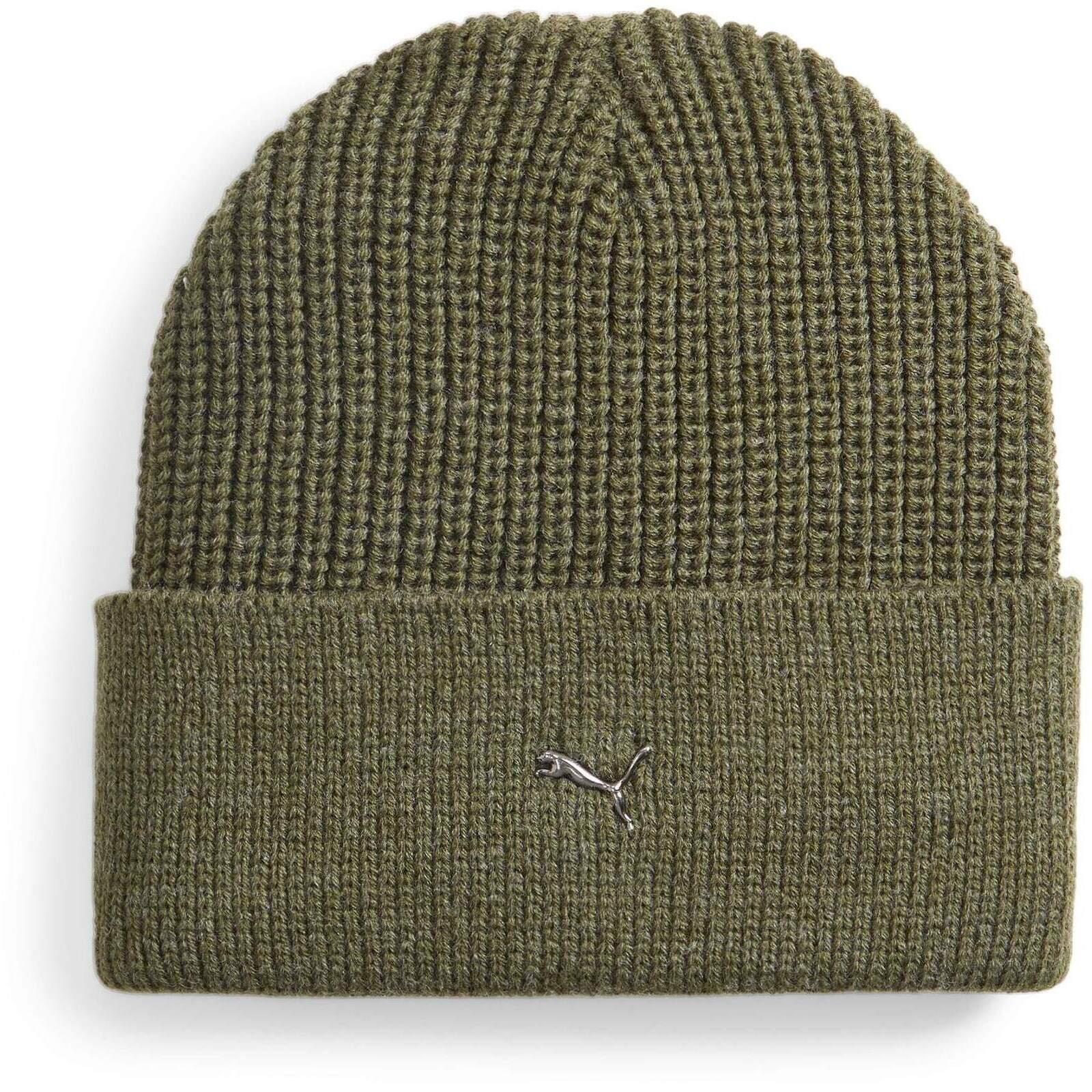Gorro Puma Metal Cat Beanie Myrtle, Verde, Unisexo 3/5