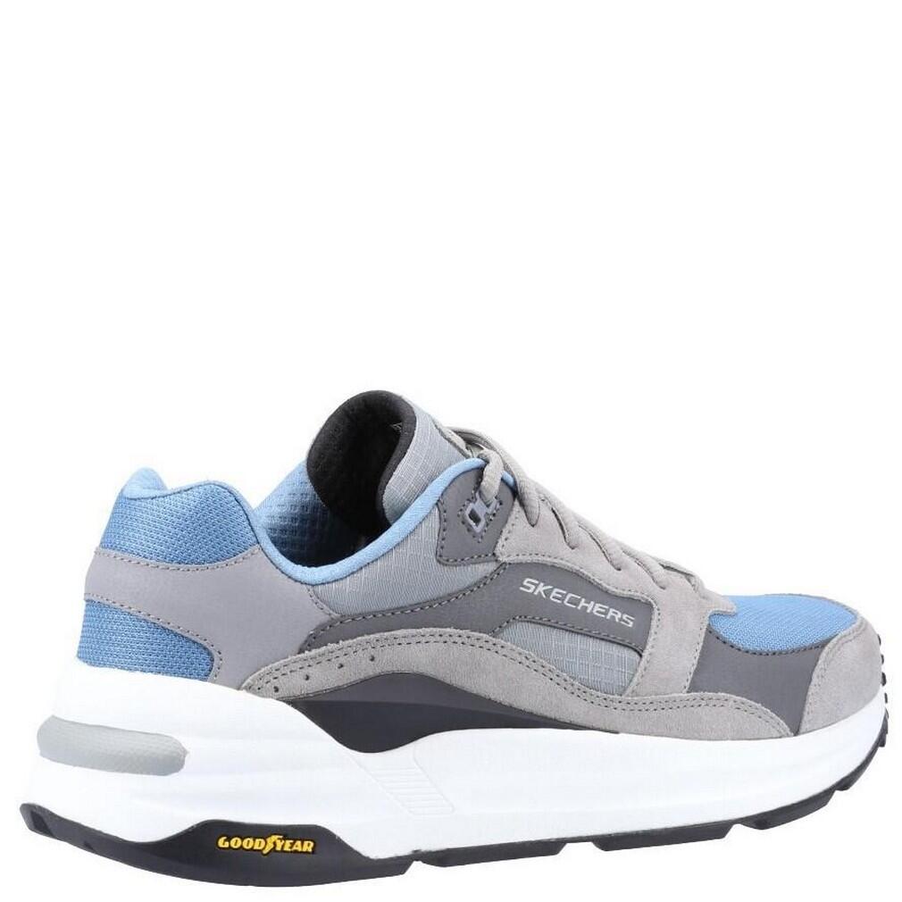 GLOBAL JOGGER Men's Sneakers (Grey / Blue)