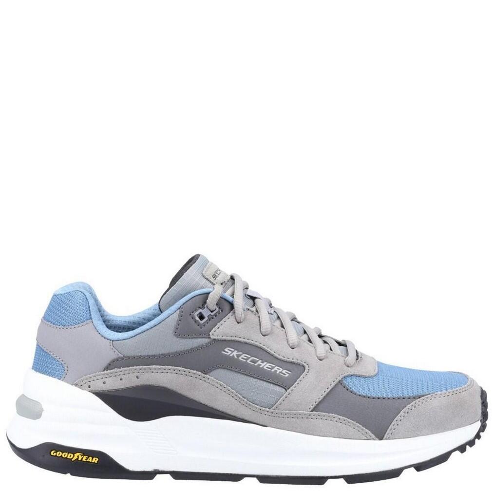 GLOBAL JOGGER Men's Sneakers (Grey / Blue)