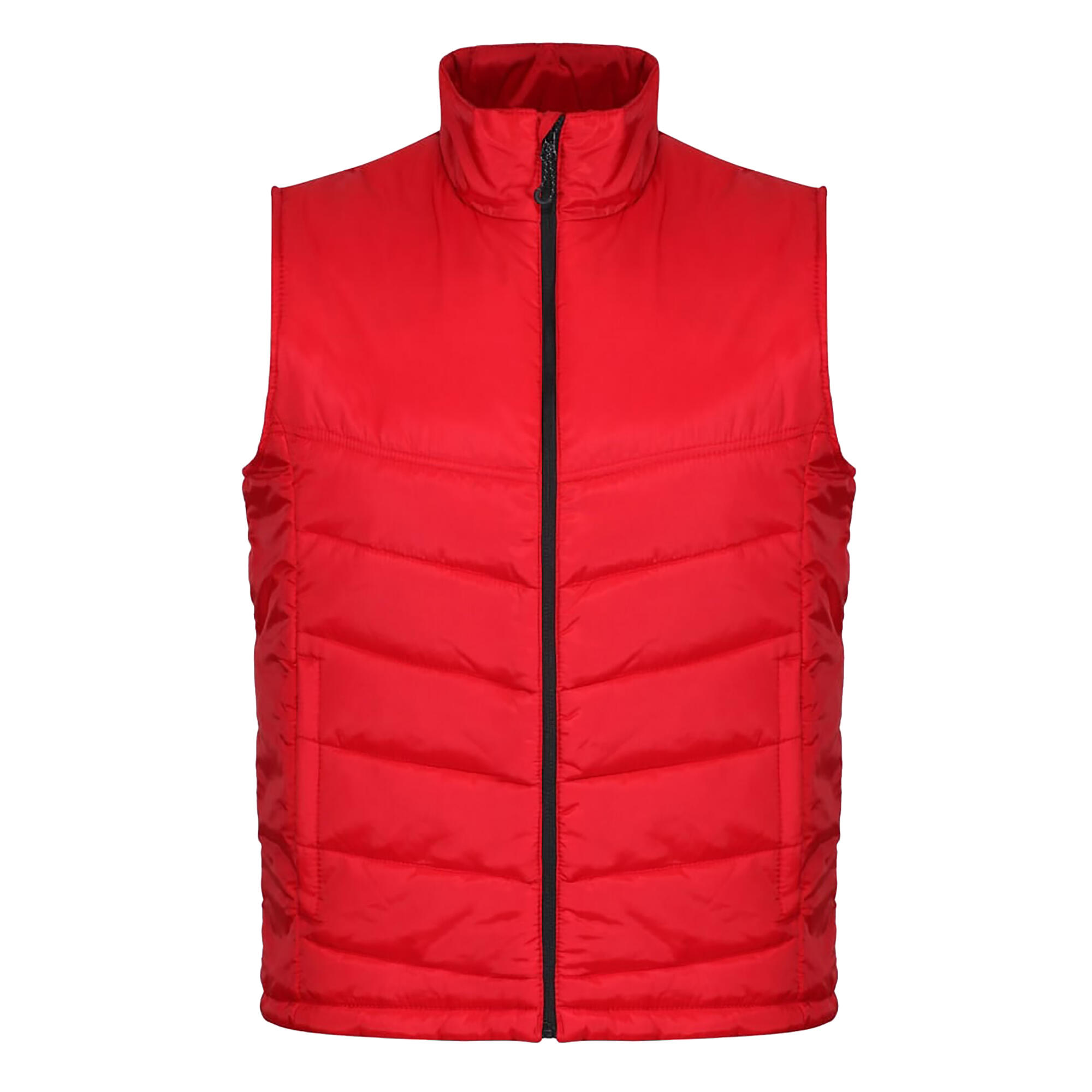 Men's STAGE sleeveless down jacket (Red)