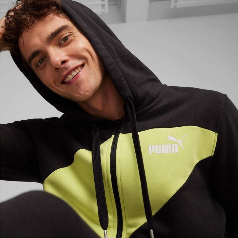 Melegítő Puma Power Tracksuit, Fekete, Férfiak