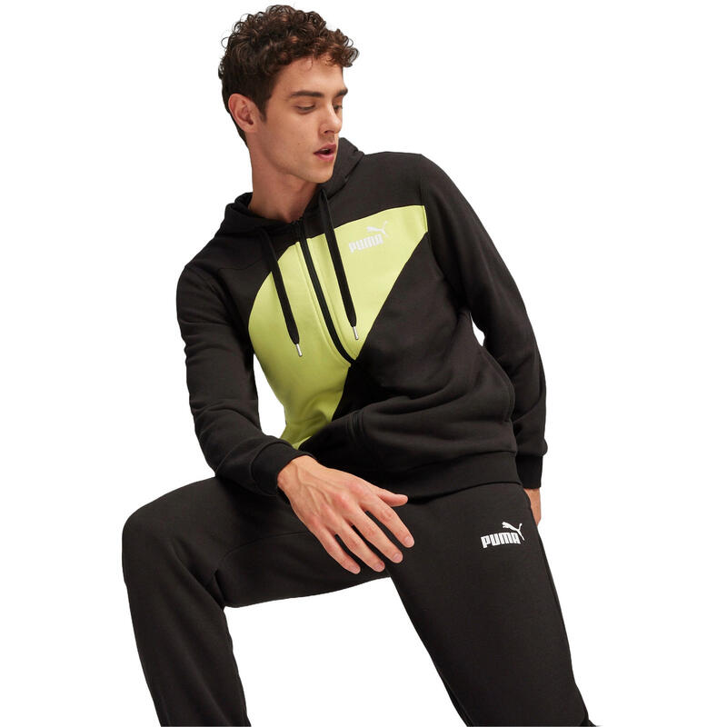 Melegítő Puma Power Tracksuit, Fekete, Férfiak