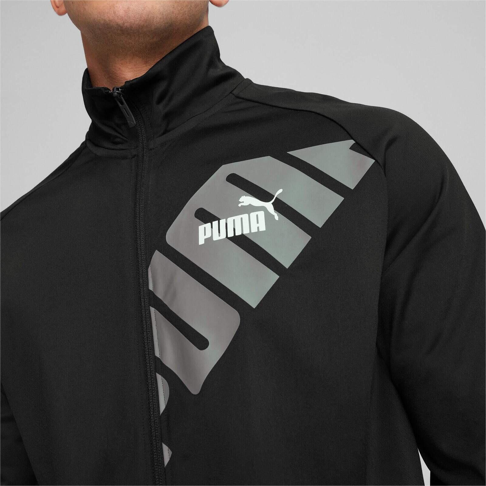 Fato de treino Puma Power Tracksuit, Preto, Homens 4/5