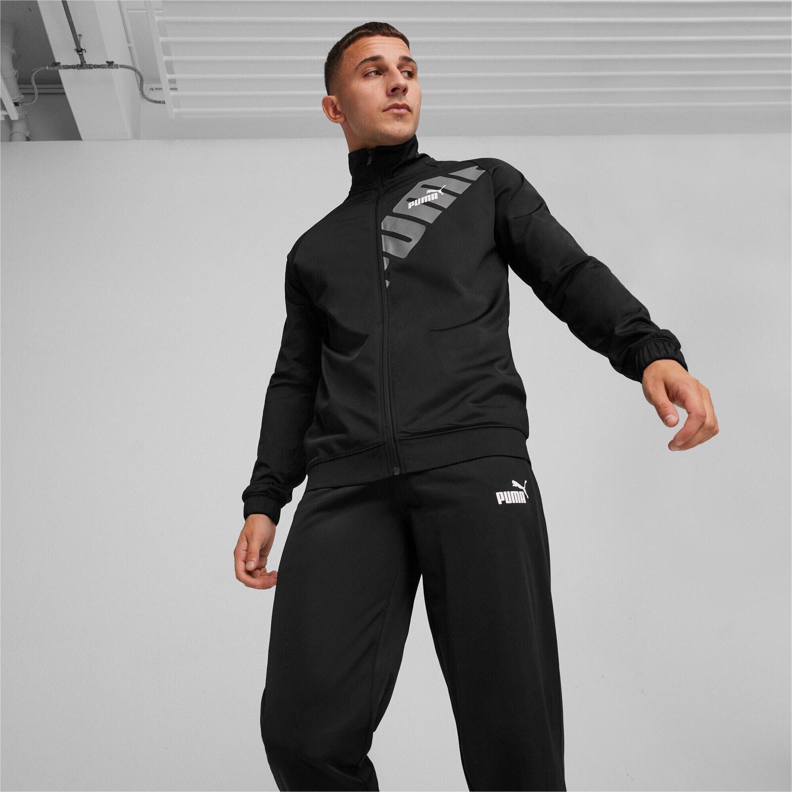 Fato de treino Puma Power Tracksuit, Preto, Homens 5/5