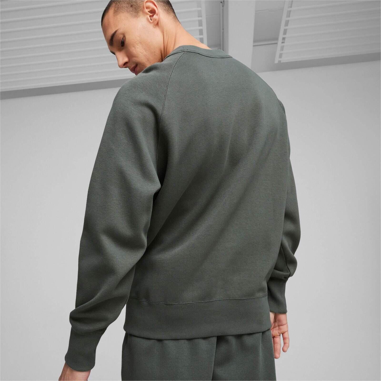 Blouse Puma Sweatshirt Classics, Groen, Mannen 2/5