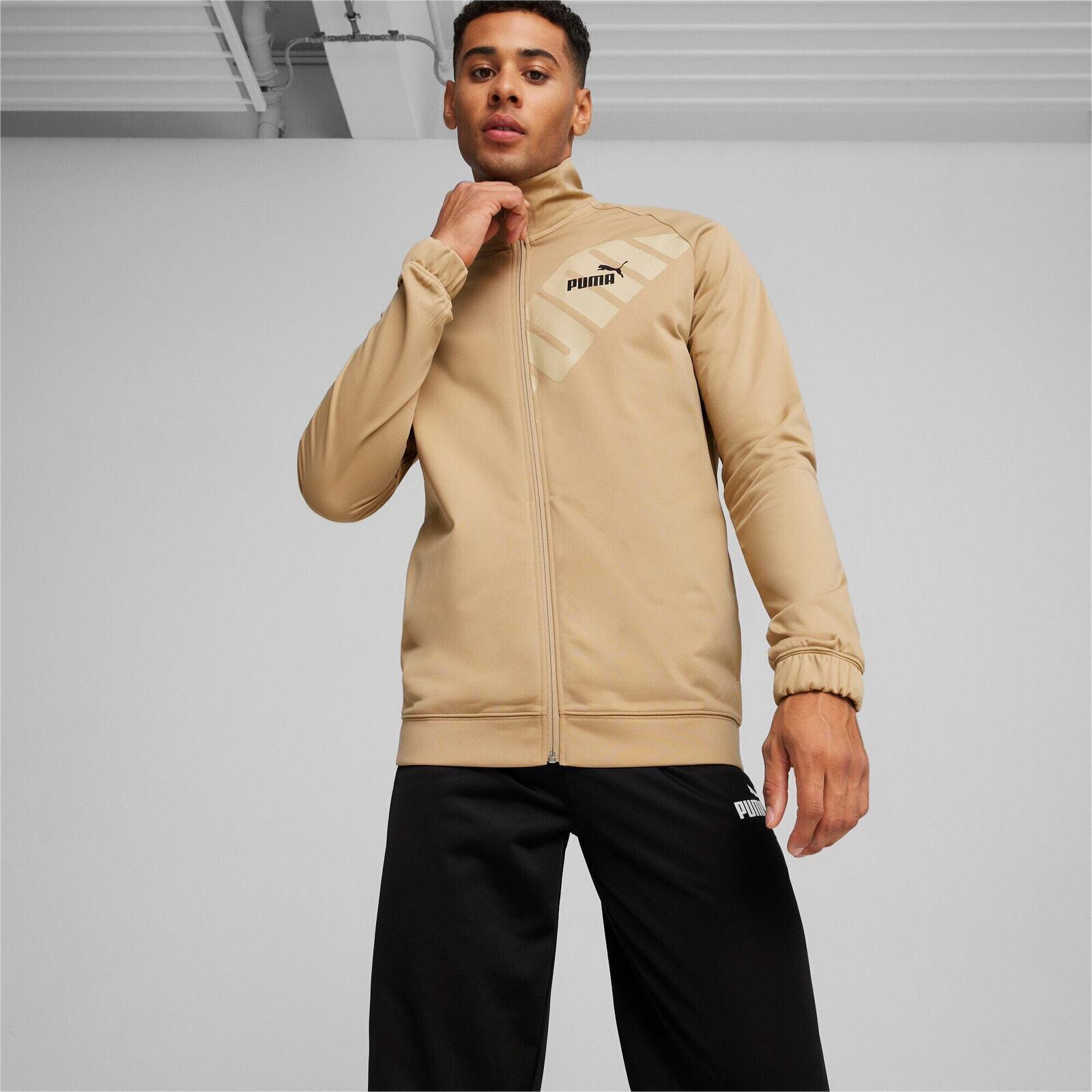 Fato de treino Puma Power Tracksuit, Castanho, Homens 3/5