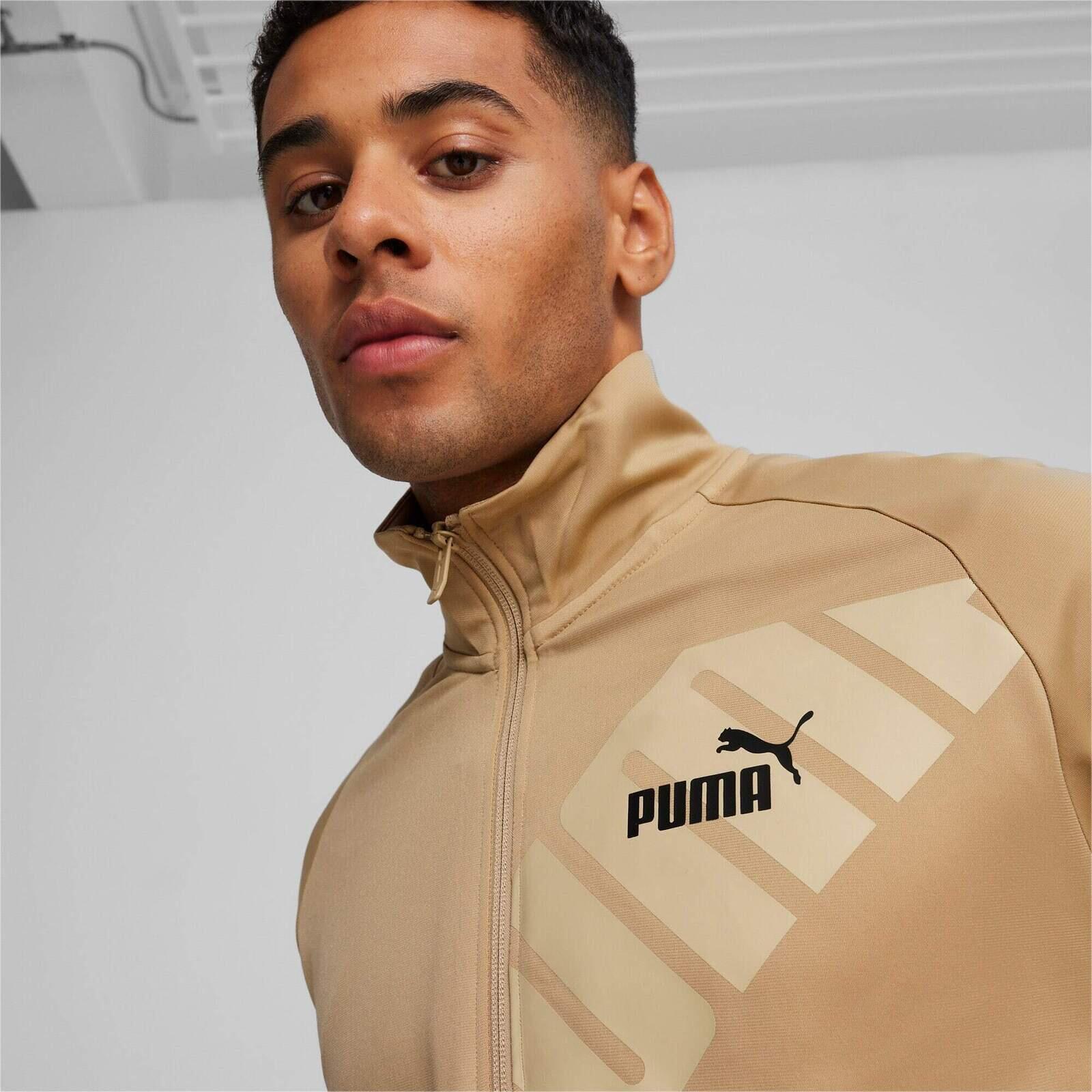 Fato de treino Puma Power Tracksuit, Castanho, Homens 5/5