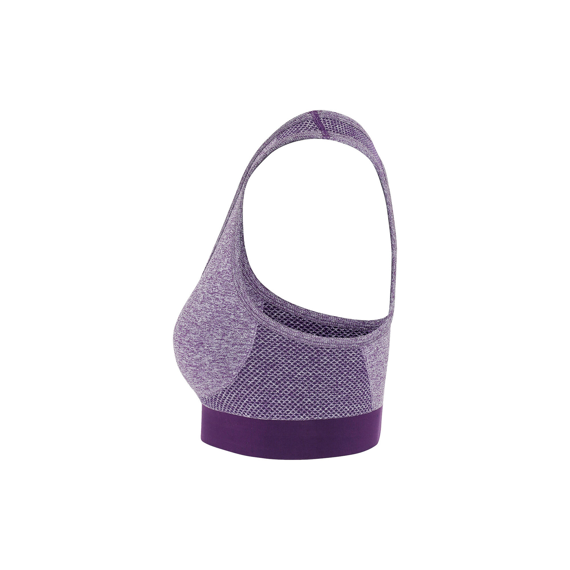 SportBH Nahtlos für Damen Violett 3/3