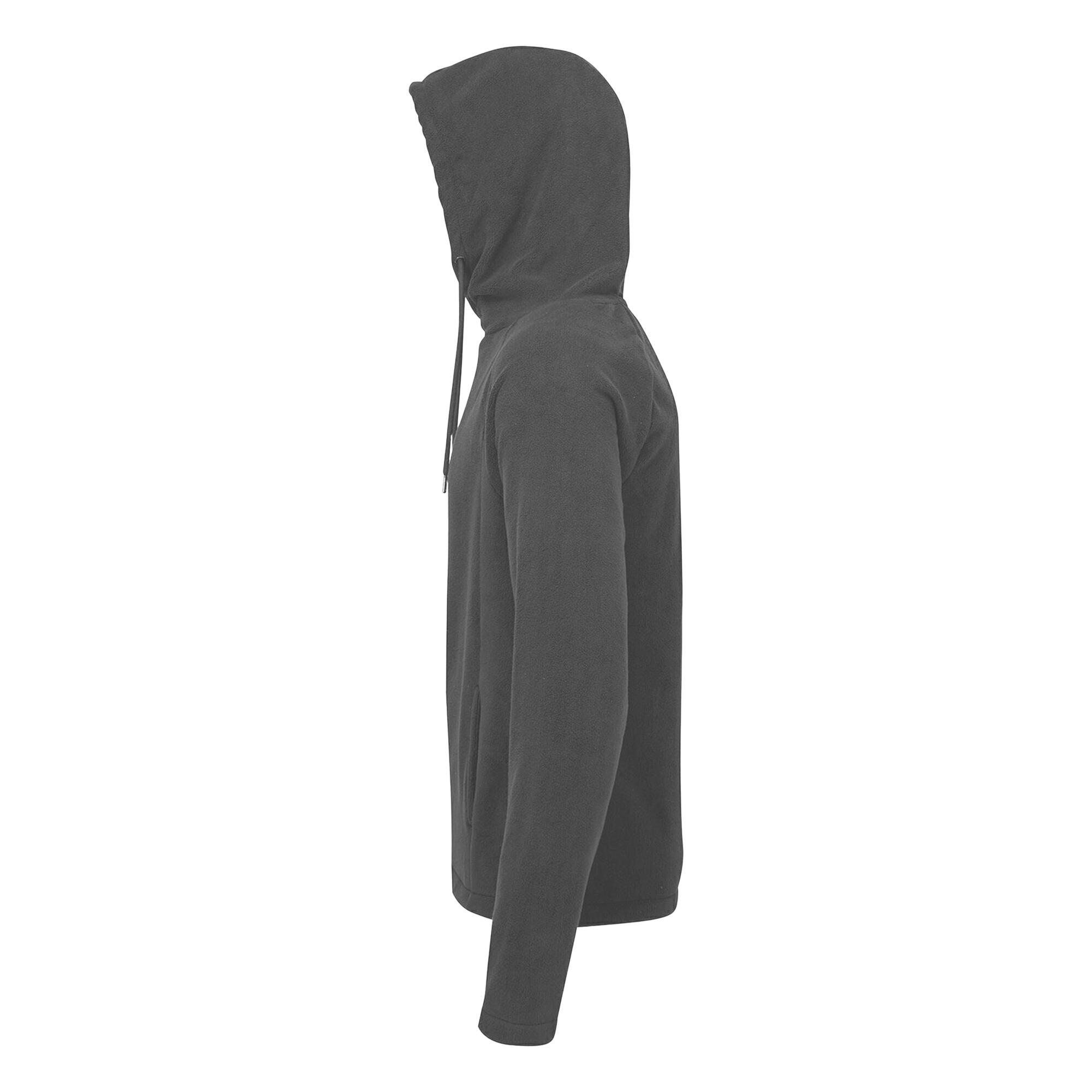 Felpa Con Cappuccio Uomo TriDri Carbone 3/3