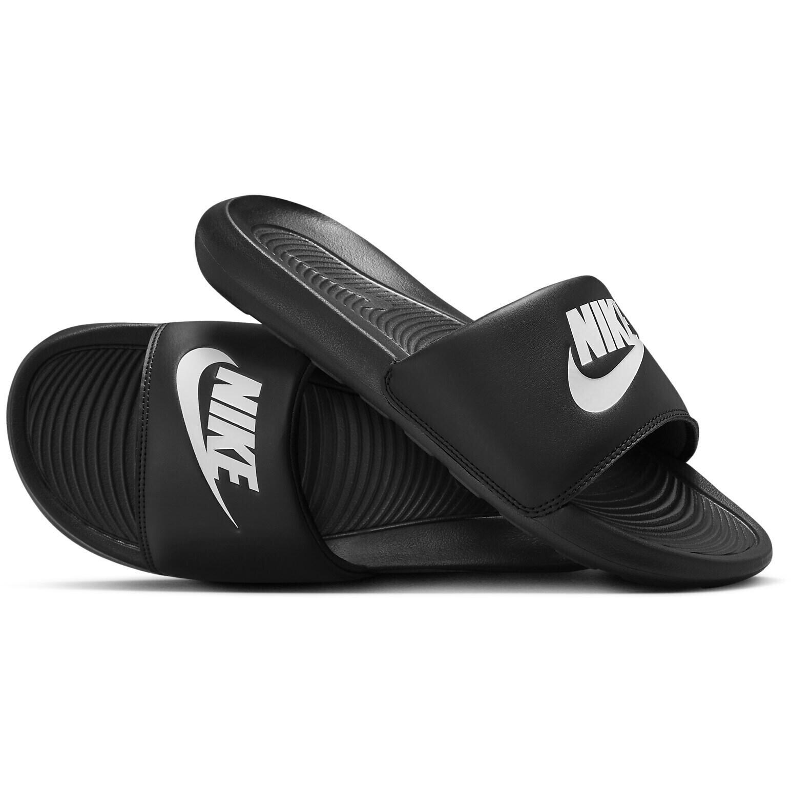 Nike - Tongs Nike Victori One, Noir, Hommes - Claquettes - Noir - 41 - Decathlon