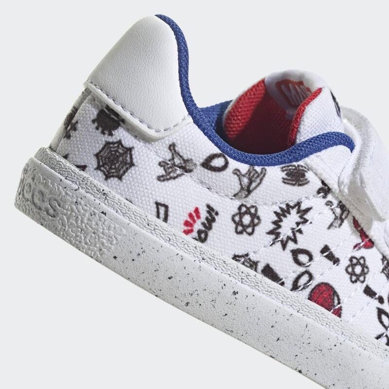 Chaussure à scratchs adidas x Marvel VULCRAID3R Spider-Man