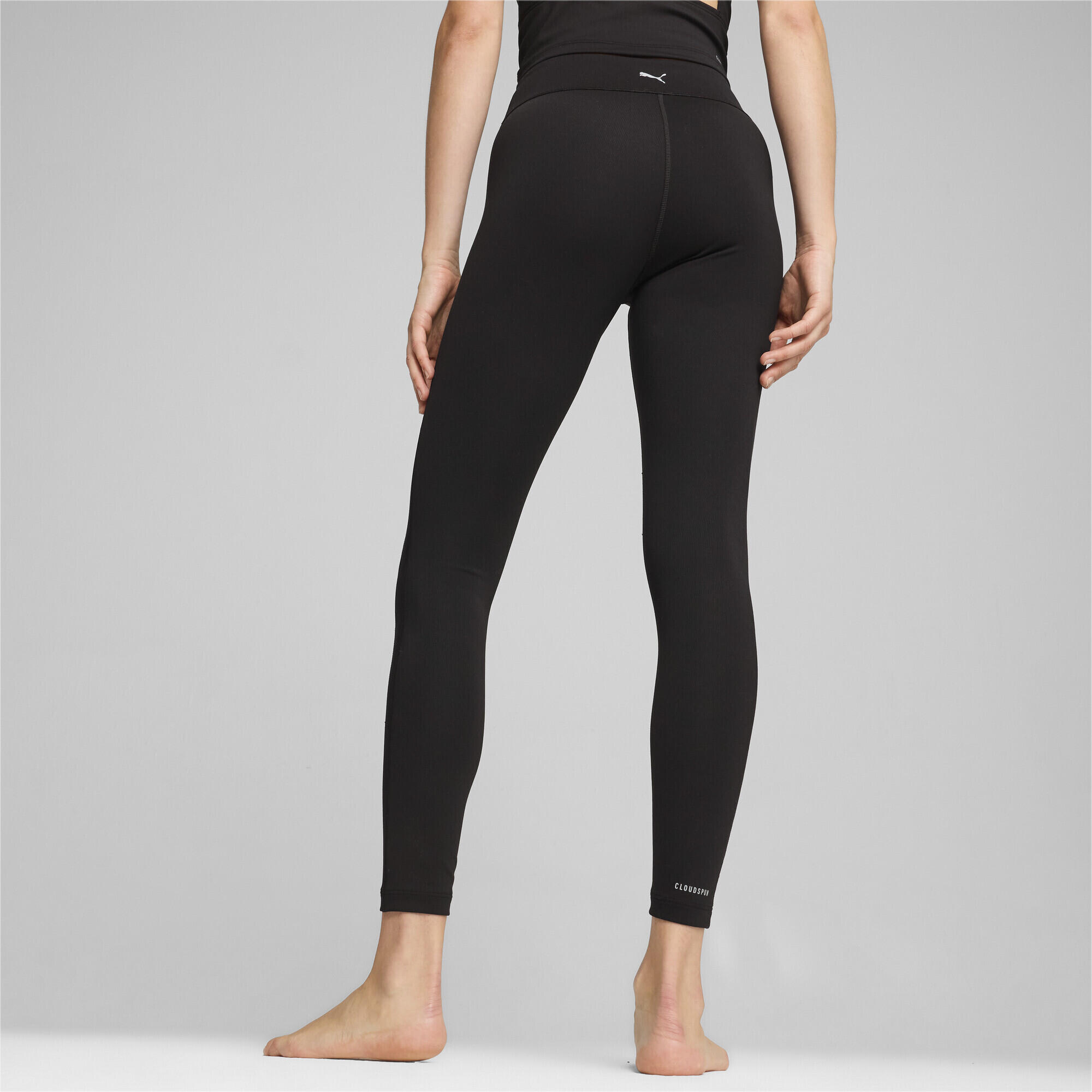 Mallas leggings de cintura alta CLOUDSPUN de canalé Mujer PUMA 6/7