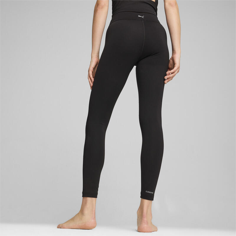 Legging côtelé à taille haute CLOUDSPUN Femme PUMA Black