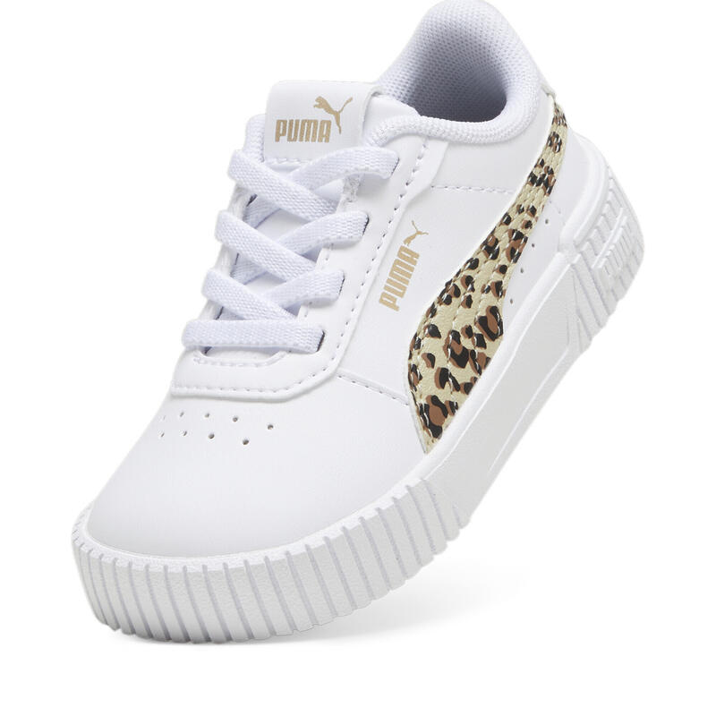 Baskets Carina 2.0 Animal Update Bébé PUMA White Putty Gold Beige