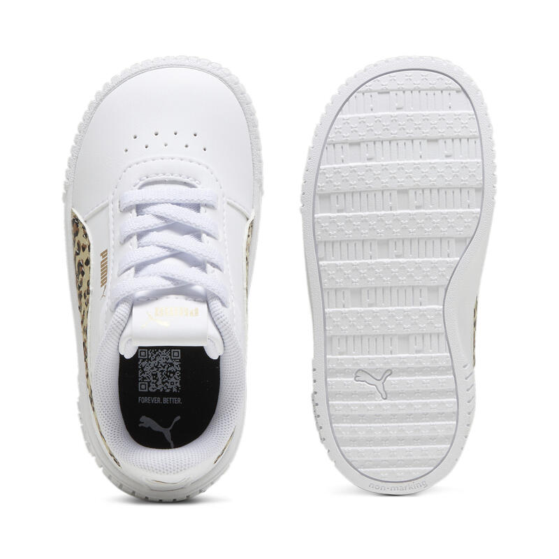 Baskets Carina 2.0 Animal Update Bébé PUMA White Putty Gold Beige