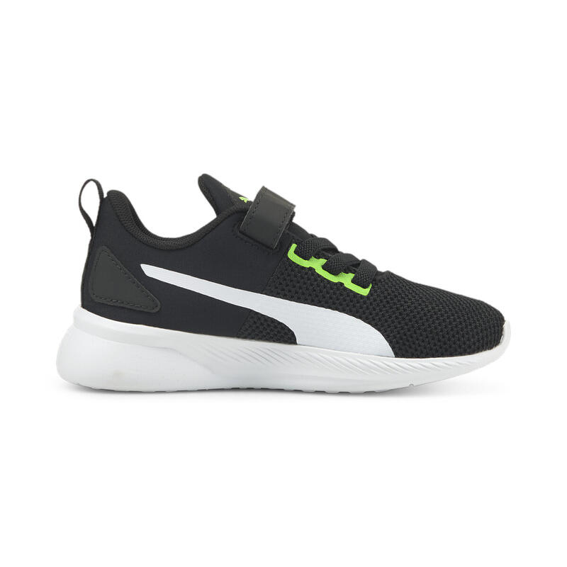 Zapatillas Niño Flyer Runner V PUMA Green Flash White Black