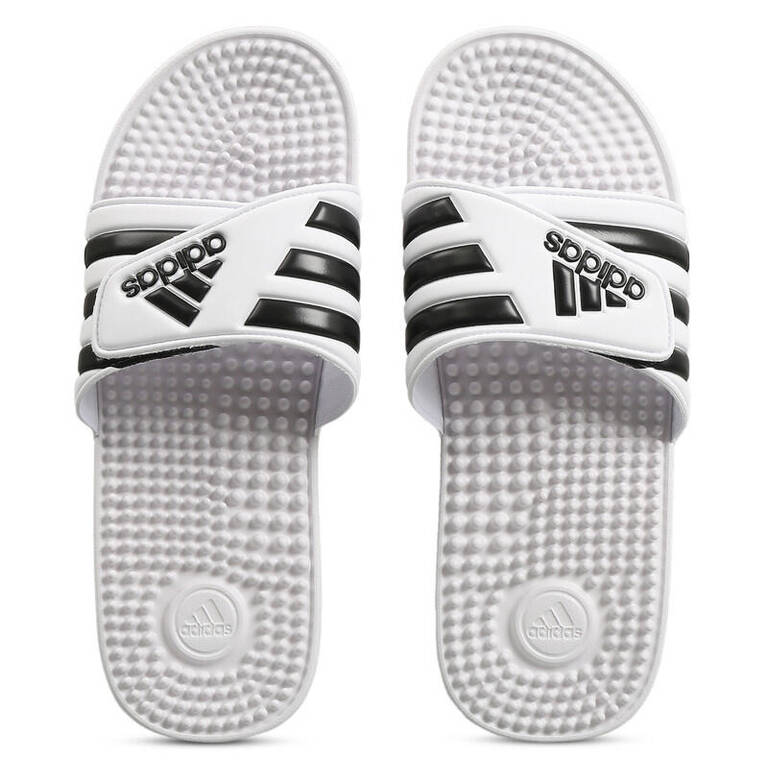 Adidas ADISSAGE Unisex Swim Slides White