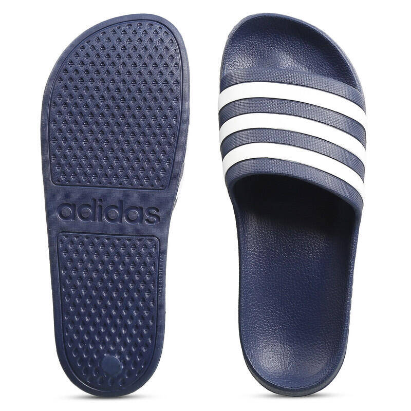 Adidas ADILETTE AQUA Unisex Swim Slides Blue -  5