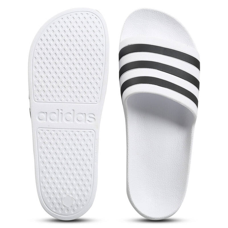 Adidas ADILETTE AQUA Unisex Swim Slides White -  5