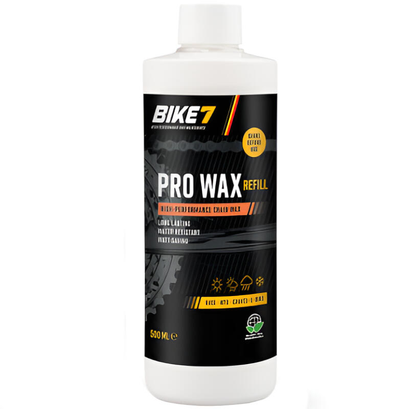 Wosk do łańcucha rowerowego Bike7 Pro Wax Refill 500ml