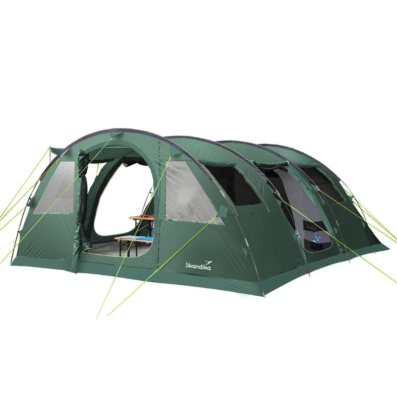 Namiot kempingowy tunelowy Gotland 6 Sleeper Protect, 6-osobowy, 1-2 sypialnie