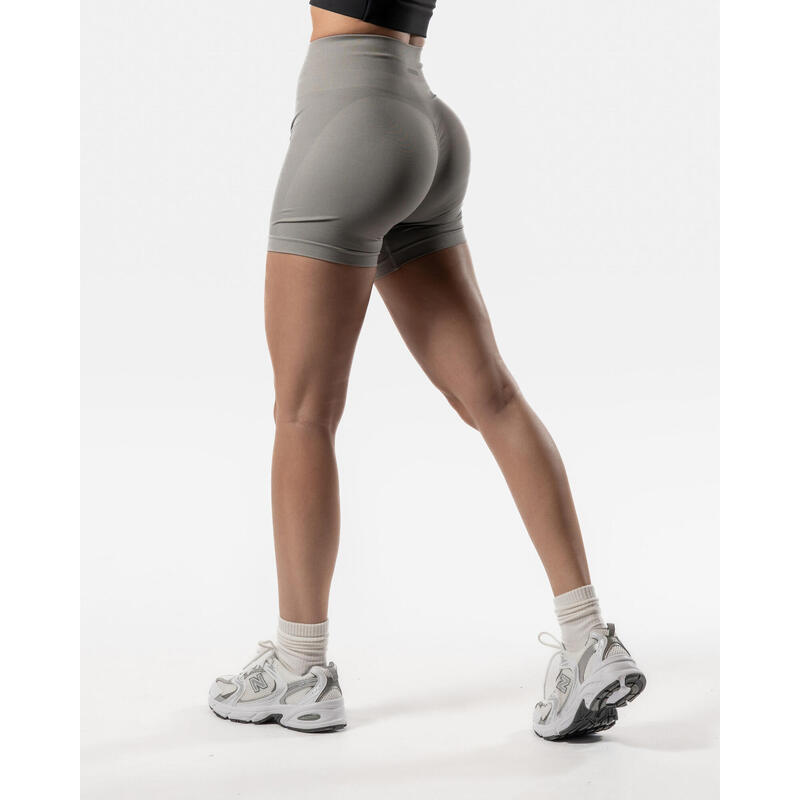 Pantalones cortos Reform Seamless Scrunch Fitness Gris