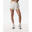 Pantalón Corto Mujer 2 en 1 Fitness Cardio o Running - Blanco